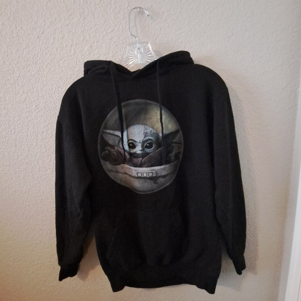 Black Baby Yoda Sweatshirt